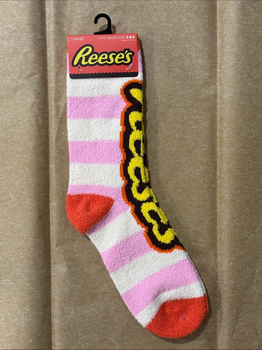 3/$20 Reeses Peanut Butter Cups Cozy Fashion Socks - NWT